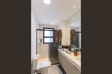 Apartamento para alugar com 105m², 1 quarto e 2 vagasBanheiro da suíte