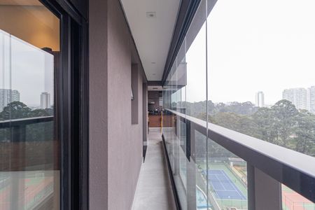 Apartamento para alugar com 105m², 1 quarto e 2 vagasSacada