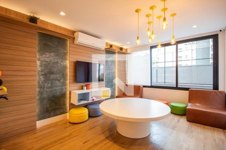 Apartamento para alugar com 105m², 1 quarto e 2 vagasÁrea comum - Brinquedoteca