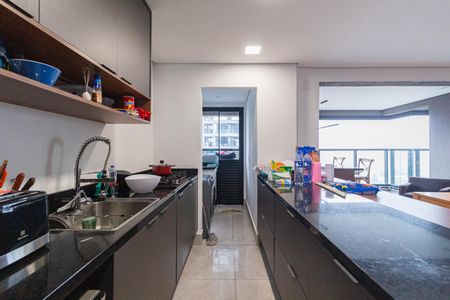 Apartamento para alugar com 105m², 1 quarto e 2 vagasCozinha e área de serviço