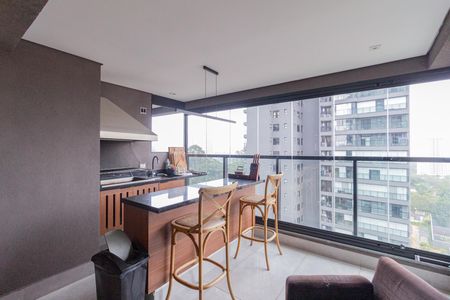 Apartamento para alugar com 105m², 1 quarto e 2 vagasSacada