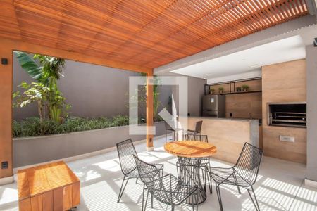 Apartamento para alugar com 105m², 1 quarto e 2 vagasÁrea comum - Churrasqueira