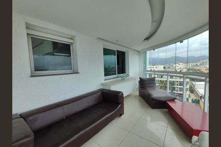 Varanda de apartamento à venda com 1 quarto, 154m² em Recreio dos Bandeirantes, Rio de Janeiro