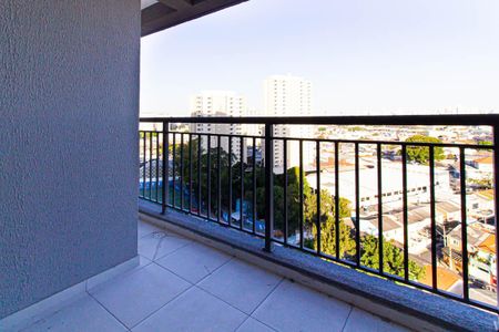 Varanda da Sala de apartamento à venda com 3 quartos, 55m² em Água Branca, São Paulo