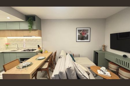 Apartamento à venda com 46m², 2 quartos e 1 vaga Apartamento à venda com 46m², 2 quartos e 1 vagaSala de Jantar