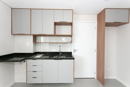Cozinha de apartamento para alugar com 1 quarto, 26m² em Tatuapé, São Paulo