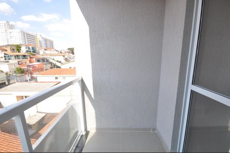 Apartamento à venda com 44m², 2 quartos e sem vagaSacada da Sala