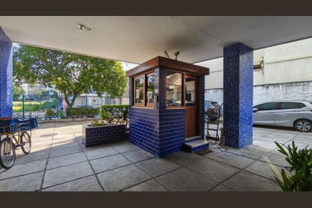 Apartamento à venda com 109m², 3 quartos e 1 vagaFachada e portaria