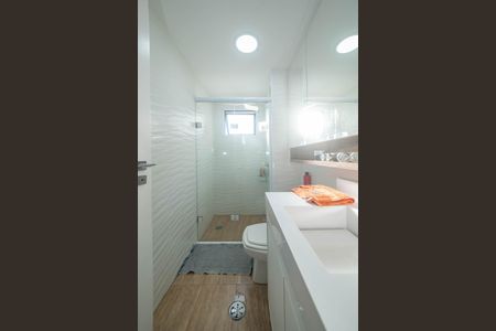 Apartamento à venda com 74m², 3 quartos e 2 vagasBanheiro da Suíte