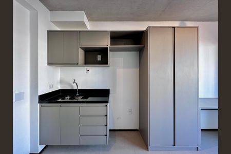 Studio para alugar com 23m², 0 quarto e sem vaga Studio para alugar com 23m², 0 quarto e sem vagaCozinha