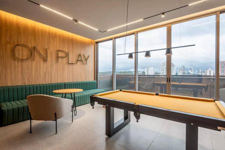 Studio para alugar com 23m², 0 quarto e sem vaga Studio para alugar com 23m², 0 quarto e sem vagaSalão de Jogos