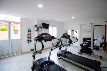 Apartamento à venda com 63m², 2 quartos e 1 vaga Apartamento à venda com 63m², 2 quartos e 1 vagaÁrea comum - Academia