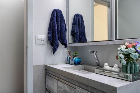 Apartamento à venda com 95m², 3 quartos e 1 vaga Apartamento à venda com 95m², 3 quartos e 1 vagaBanheiro da Suíte