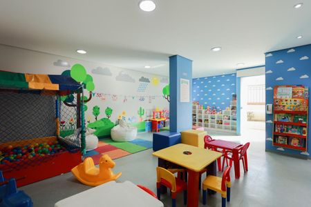 Apartamento à venda com 109m², 2 quartos e 2 vagasÁrea comum - Brinquedoteca