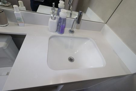 Apartamento à venda com 200m², 4 quartos e 3 vagasBanheiro da Cobertura - Pia