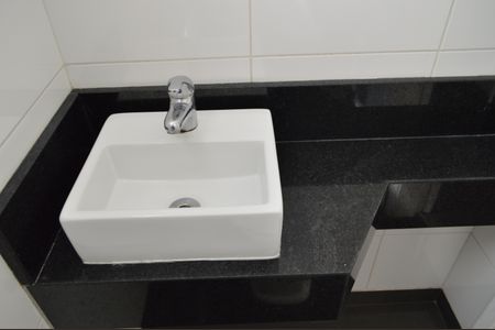 Casa à venda com 106m², 2 quartos e 2 vagasLavabo da Sala