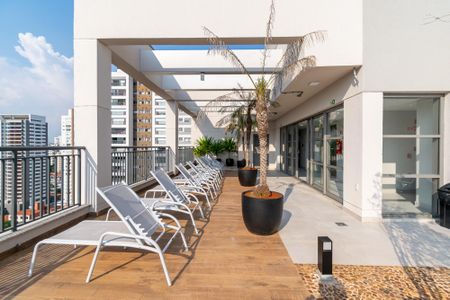 Apartamento à venda com 28m², 1 quarto e sem vaga Apartamento à venda com 28m², 1 quarto e sem vagaTerraço/Churrasqueira