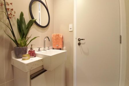 Apartamento para alugar com 107m², 2 quartos e 2 vagas Apartamento para alugar com 107m², 2 quartos e 2 vagasBanheiro Social