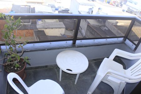 Apartamento à venda com 118m², 3 quartos e 2 vagasVaranda da sala