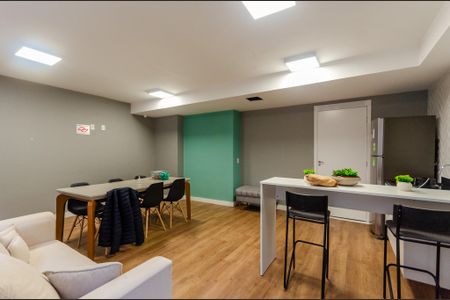 Studio para alugar com 47m², 2 quartos e sem vaga Studio para alugar com 47m², 2 quartos e sem vagaSalão de festas