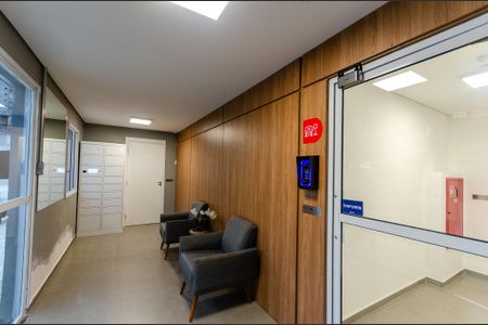 Studio para alugar com 47m², 2 quartos e sem vaga Studio para alugar com 47m², 2 quartos e sem vagaHall de entrada