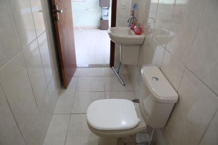 Apartamento à venda com 120m², 3 quartos e 2 vagasBanheiro da Área gourmet