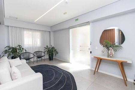 Apartamento à venda com 48m², 2 quartos e 2 vagas Apartamento à venda com 48m², 2 quartos e 2 vagasHall social