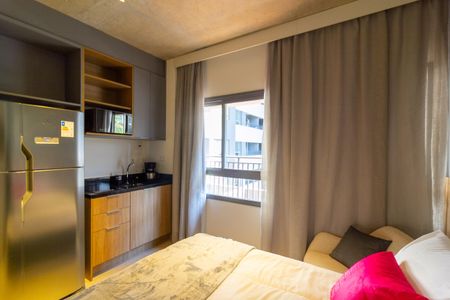 Studio para alugar com 19m², 1 quarto e sem vagaSala/Quarto