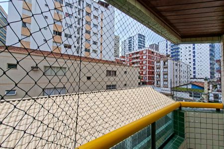 Sacada de apartamento para alugar com 1 quarto, 53m² em Vila Tupi, Praia Grande