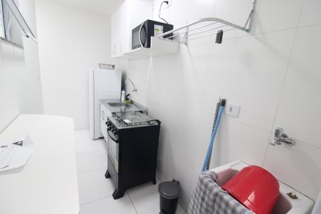 Studio à venda com 25m², 1 quarto e sem vagaÁrea de Serviço