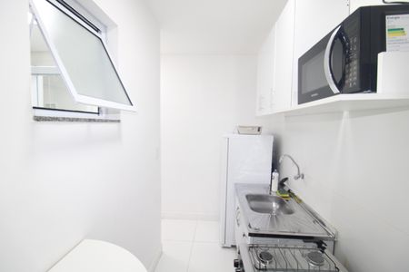 Studio à venda com 25m², 1 quarto e sem vagaCozinha