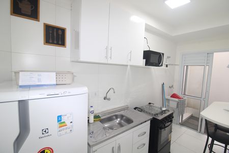 Studio à venda com 25m², 1 quarto e sem vagaCozinha
