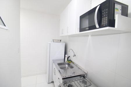 Studio à venda com 25m², 1 quarto e sem vagaCozinha