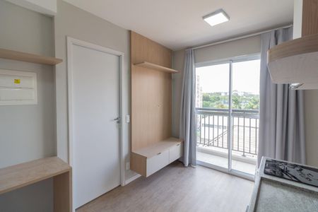Sala - Cozinha de apartamento para alugar com 1 quarto, 25m² em Vila Butantã, São Paulo