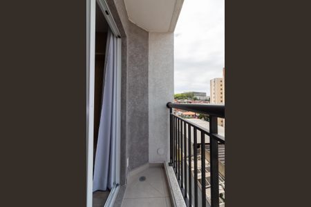Varanda da Sala de apartamento para alugar com 1 quarto, 25m² em Vila Butantã, São Paulo