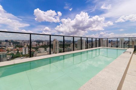 Studio para alugar com 24m², 0 quarto e sem vaga Studio para alugar com 24m², 0 quarto e sem vagaÁrea comum - Piscina