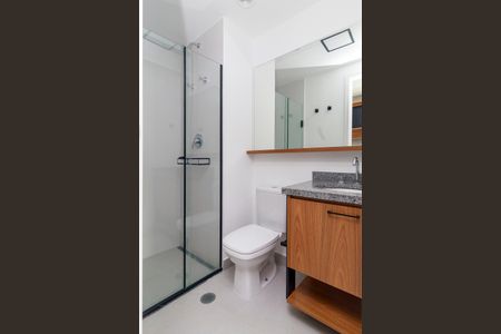Studio para alugar com 24m², 0 quarto e sem vaga Studio para alugar com 24m², 0 quarto e sem vagaBanheiro Social