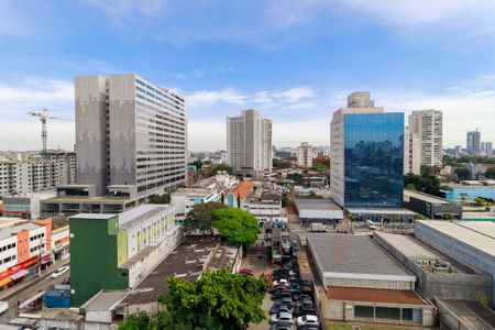 Vista Varanda de kitnet/studio para alugar com 0 quarto, 24m² em Santo Amaro, São Paulo