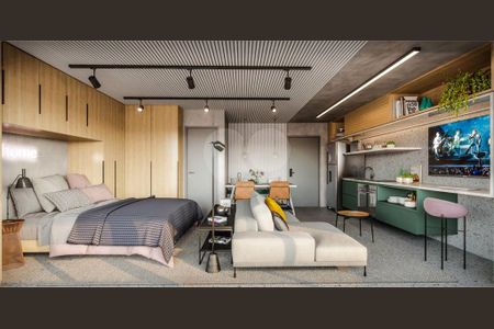 Apartamento à venda com 1 quarto, 43m² em República, São Paulo