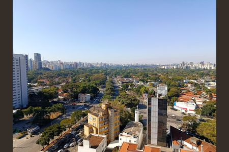 Apartamento para alugar com 82m², 1 quarto e 1 vagaVista da varanda