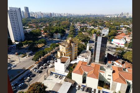 Apartamento para alugar com 82m², 1 quarto e 1 vagaVista da varanda