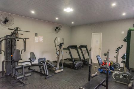 Apartamento para alugar com 45m², 1 quarto e 1 vaga Apartamento para alugar com 45m², 1 quarto e 1 vagaÁrea comum - Academia