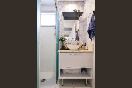 Apartamento à venda com 97m², 3 quartos e 2 vagasBanheiro da suíte