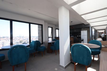 Studio à venda com 27m², 1 quarto e sem vagaÁrea comum - Salão de festas