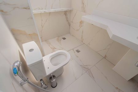 Apartamento à venda com 118m², 3 quartos e 2 vagasBanheiro da Suíte 3