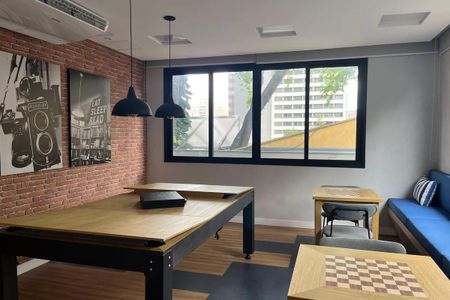 Studio para alugar com 24m², 1 quarto e sem vaga Studio para alugar com 24m², 1 quarto e sem vagaÁrea Comum - Salão de Jogos