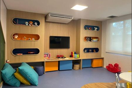 Studio para alugar com 24m², 1 quarto e sem vaga Studio para alugar com 24m², 1 quarto e sem vagaÁrea Comum - Brinquedoteca