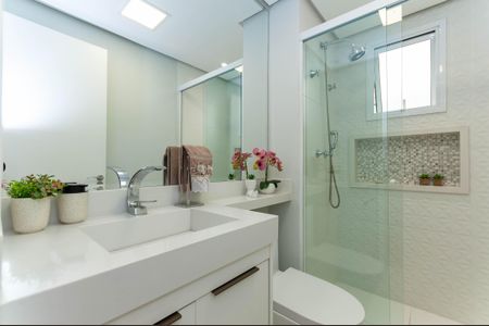 Apartamento à venda com 84m², 2 quartos e 1 vaga Apartamento à venda com 84m², 2 quartos e 1 vagaBanheiro Social