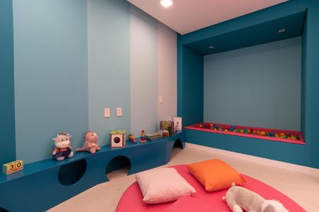 Apartamento à venda com 28m², 1 quarto e sem vaga Apartamento à venda com 28m², 1 quarto e sem vagaÁrea comum - Brinquedoteca