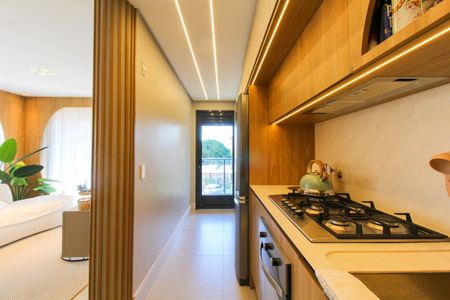 Apartamento à venda com 105m², 2 quartos e 1 vaga Apartamento à venda com 105m², 2 quartos e 1 vagaCozinha e Área de Serviço